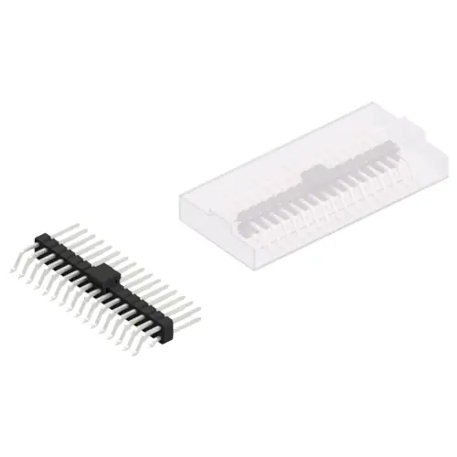 Online Kaufen Stiftleiste, 32-polig, RM 2.54 mm, gerade, schwarz, 10052765