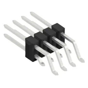 Saisonangebot Stiftleiste, 8-polig, RM 2.54 mm, gerade, schwarz, 10052683