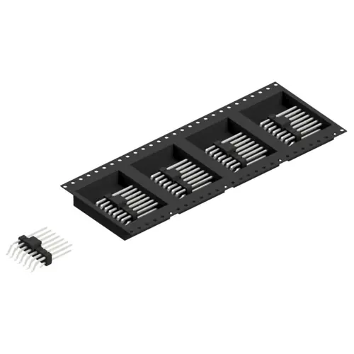 Saisonangebot Stiftleiste, 14-polig, RM 2.54 mm, gerade, schwarz, SL17SMD10914ZBTR