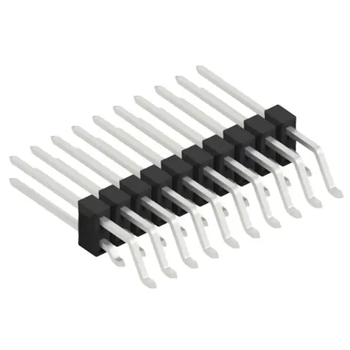 Aktuell Stiftleiste, 20-polig, RM 2.54 mm, gerade, schwarz, 10052849