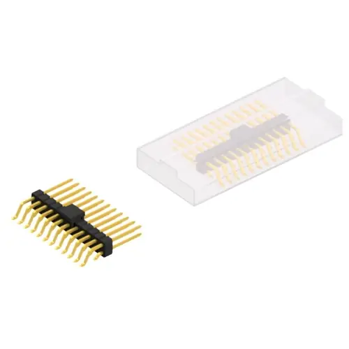 Stiftleiste, 24-polig, RM 2.54 mm, gerade, schwarz, 10052860 Angebot