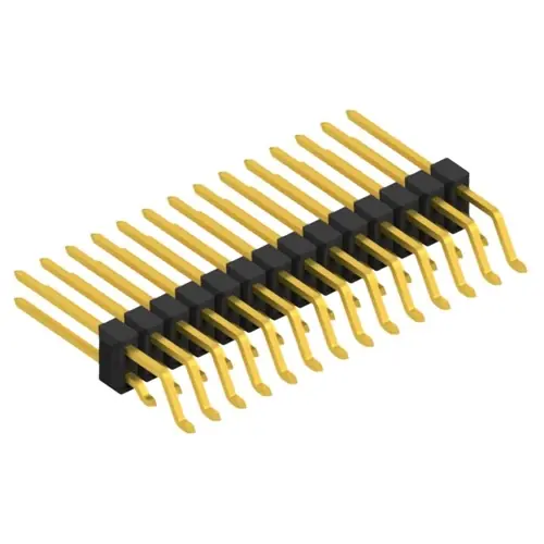 Finale Aktion Stiftleiste, 28-polig, RM 2.54 mm, gerade, schwarz, 10052871