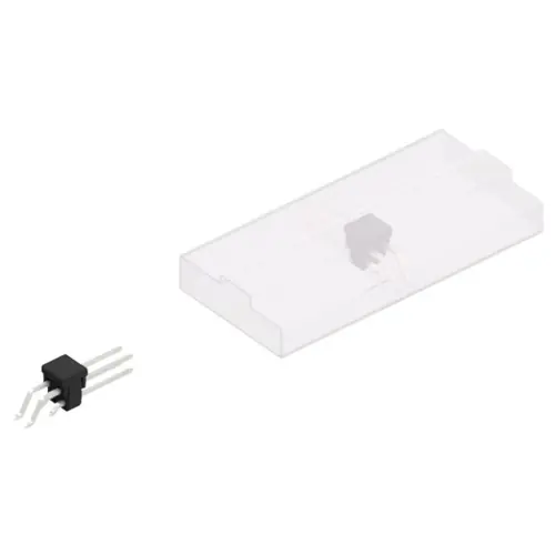 Stiftleiste, 4-polig, RM 2.54 mm, gerade, schwarz, 10052799 Letzte Chance