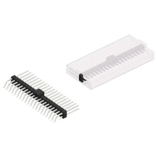 Sale Stiftleiste, 40-polig, RM 2.54 mm, gerade, schwarz, 10052914