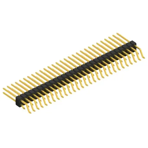 Direktkauf Stiftleiste, 58-polig, RM 2.54 mm, gerade, schwarz, SL17SMD10958G