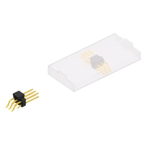 Stiftleiste, 6-polig, RM 2.54 mm, gerade, schwarz, 10052802 Saisonangebot