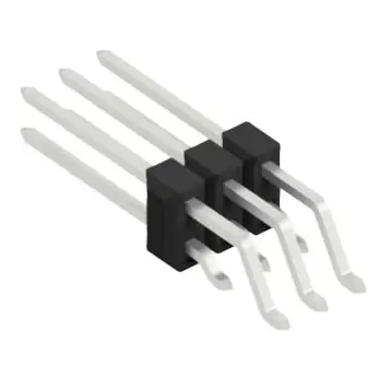 Preisknaller Stiftleiste, 6-polig, RM 2.54 mm, gerade, schwarz, 10052804