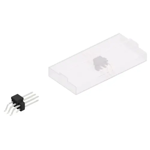 Geprüft Stiftleiste, 6-polig, RM 2.54 mm, gerade, schwarz, 10052805