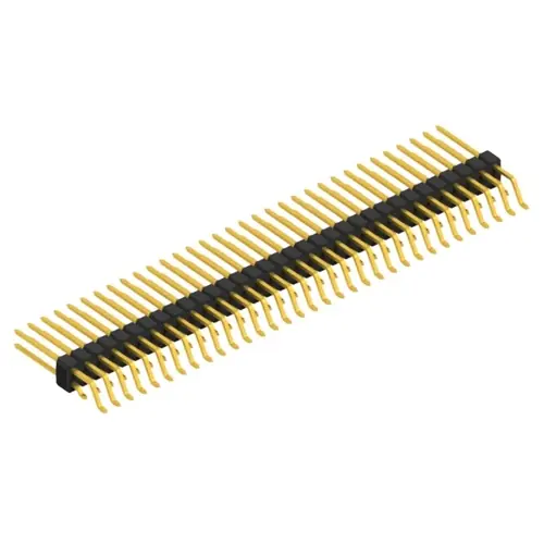 Saisonangebot Stiftleiste, 66-polig, RM 2.54 mm, gerade, schwarz, SL17SMD10966G