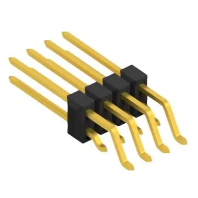 Highlight Stiftleiste, 8-polig, RM 2.54 mm, gerade, schwarz, 10052807