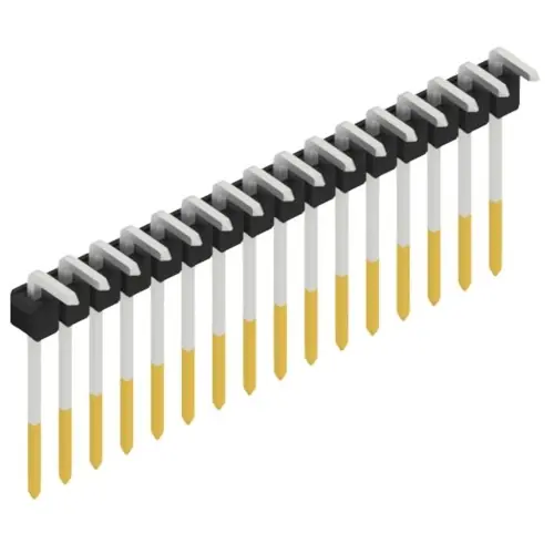 Sofort Bestellen Stiftleiste, 16-polig, RM 2.54 mm, abgewinkelt, schwarz, SL1813216S