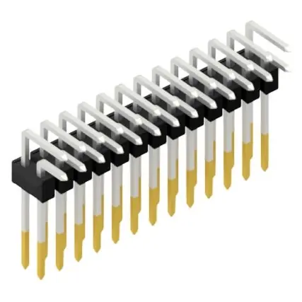 Expressversand Stiftleiste, 26-polig, RM 2.54 mm, abgewinkelt, schwarz, SL1910826S