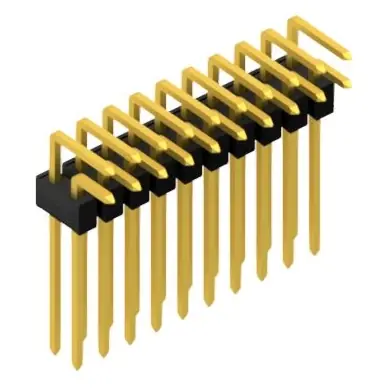 Finale Aktion Stiftleiste, 20-polig, RM 2.54 mm, abgewinkelt, schwarz, 10053201