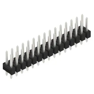 Saisonangebot Stiftleiste, 30-polig, RM 2.54 mm, gerade, schwarz, 10053287