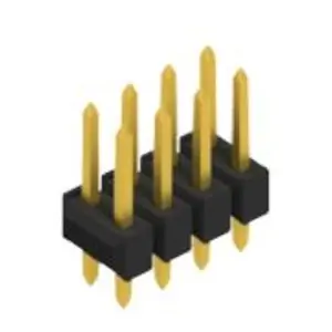 Stiftleiste, 8-polig, RM 2.54 mm, gerade, schwarz, 10053251 Nur Heute