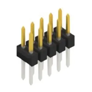 Sonderangebot Stiftleiste, 10-polig, RM 2.54 mm, gerade, schwarz, 10053367