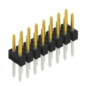 Top-Preis Stiftleiste, 16-polig, RM 2.54 mm, gerade, schwarz, 10053375