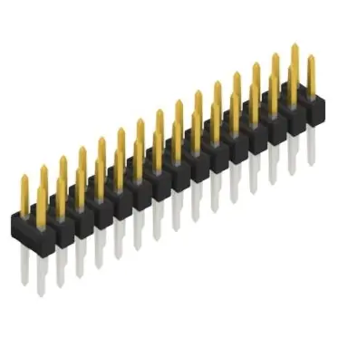 Heißes Angebot Stiftleiste, 30-polig, RM 2.54 mm, gerade, schwarz, 10053394