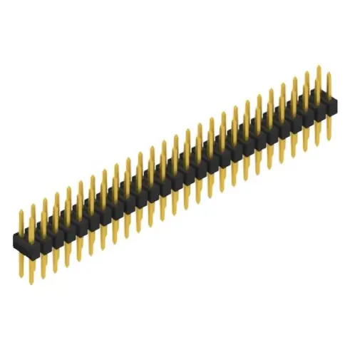 Meistverkauft Stiftleiste, 52-polig, RM 2.54 mm, gerade, schwarz, 10053427