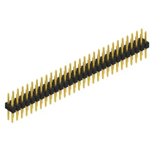 Stiftleiste, 58-polig, RM 2.54 mm, gerade, schwarz, SL205358G Jetzt Kaufen