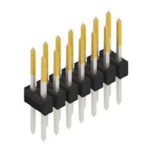 Kracherpreis Stiftleiste, 14-polig, RM 2.54 mm, gerade, schwarz, 10053478