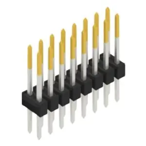 Stiftleiste, 16-polig, RM 2.54 mm, gerade, schwarz, 10053577 Sofort Bestellen