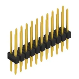 Sonderaktion Stiftleiste, 22-polig, RM 2.54 mm, gerade, schwarz, 10053584