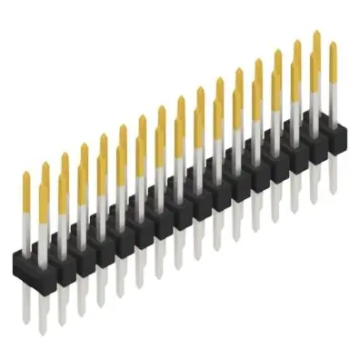 Stiftleiste, 32-polig, RM 2.54 mm, gerade, schwarz, SL210432S Wochenendangebot