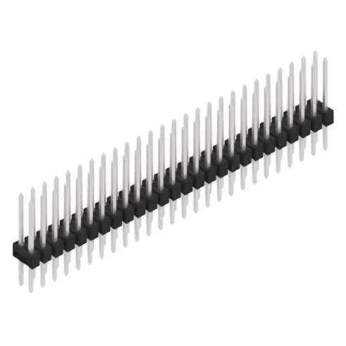 Mega-Angebot Stiftleiste, 52-polig, RM 2.54 mm, gerade, schwarz, SL210452Z