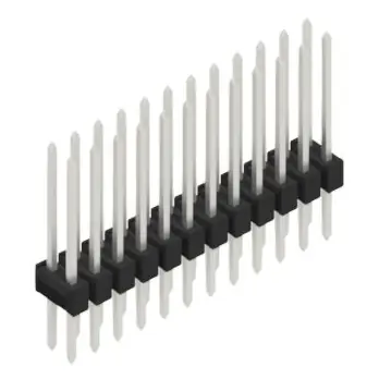 Stiftleiste, 24-polig, RM 2.54 mm, gerade, schwarz, 10053642 Angebot