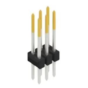 Stiftleiste, 6-polig, RM 2.54 mm, gerade, schwarz, 10053619 Beliebt