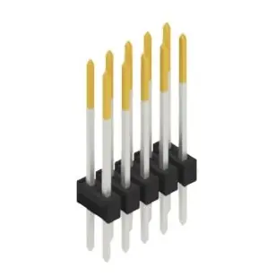 Top-Angebot Stiftleiste, 10-polig, RM 2.54 mm, gerade, schwarz, 10053671