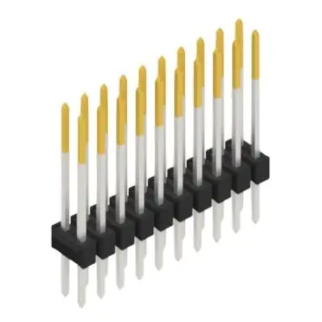 Finale Aktion Stiftleiste, 20-polig, RM 2.54 mm, gerade, schwarz, 10053679