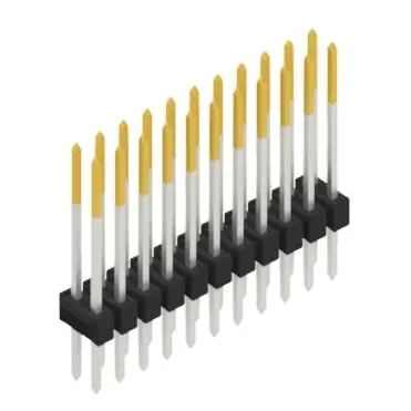 Direkt Vom Hersteller Stiftleiste, 22-polig, RM 2.54 mm, gerade, schwarz, SL215422S