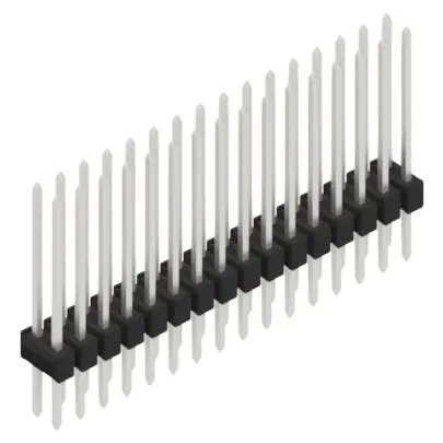 Kracherpreis Stiftleiste, 32-polig, RM 2.54 mm, gerade, schwarz, 10053690