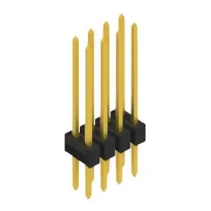 Stiftleiste, 8-polig, RM 2.54 mm, gerade, schwarz, 10053668 Direkt Vom Hersteller