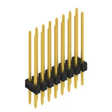 Stiftleiste, 16-polig, RM 2.54 mm, gerade, schwarz, 10053714 Beliebt