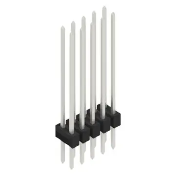 Top-Angebot Stiftleiste, 10-polig, RM 2.54 mm, gerade, schwarz, 10053741