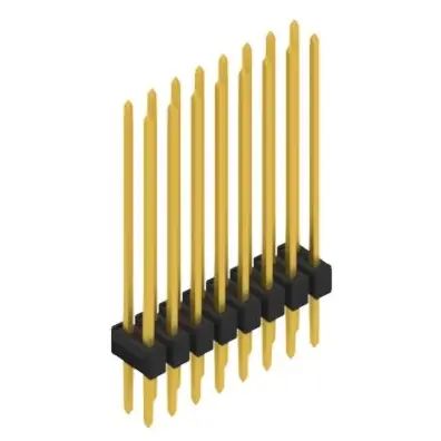 Stiftleiste, 16-polig, RM 2.54 mm, gerade, schwarz, 10053742 Meistverkauft