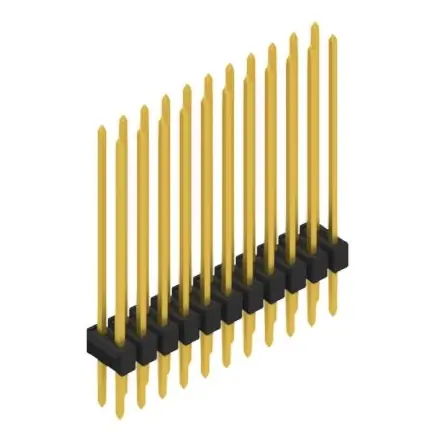 Stiftleiste, 22-polig, RM 2.54 mm, gerade, schwarz, 10053747 Rabatt