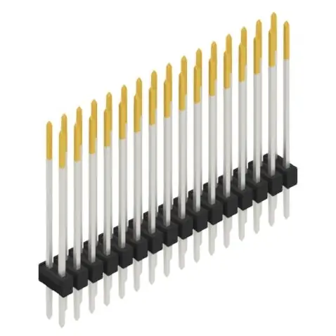 Stiftleiste, 32-polig, RM 2.54 mm, gerade, schwarz, SL223032S Must-Have