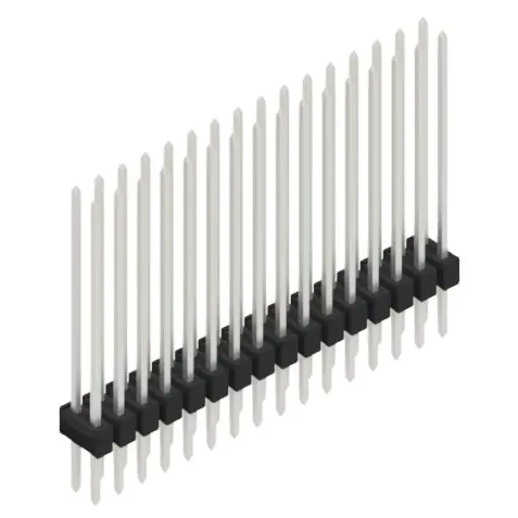 Stiftleiste, 32-polig, RM 2.54 mm, gerade, schwarz, SL223032Z Meistverkauft