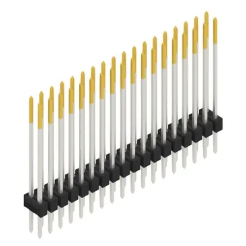 Highlight Stiftleiste, 36-polig, RM 2.54 mm, gerade, schwarz, 10053758