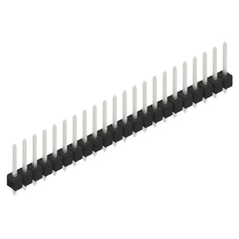 Stiftleiste, 22-polig, RM 2.54 mm, gerade, schwarz, 10054060 Begrenztes Angebot