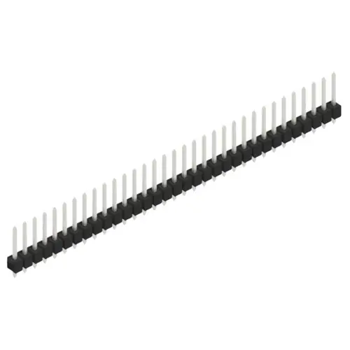 Stiftleiste, 33-polig, RM 2.54 mm, gerade, schwarz, 10054096 Heißes Angebot