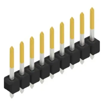 Stiftleiste, 9-polig, RM 2.54 mm, gerade, schwarz, 10054016 Saisonangebot