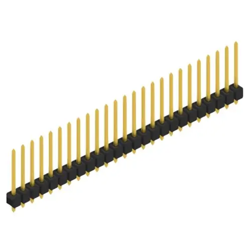 Stiftleiste, 25-polig, RM 2.54 mm, gerade, schwarz, 10054295 Jetzt Kaufen