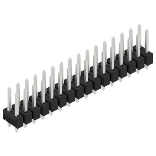 Stiftleiste, 32-polig, RM 2.54 mm, gerade, schwarz, 10054493 Sale