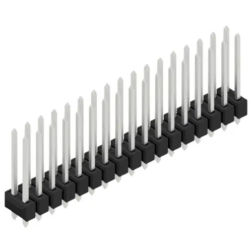 Must-Have Stiftleiste, 34-polig, RM 2.54 mm, gerade, schwarz, 10054843