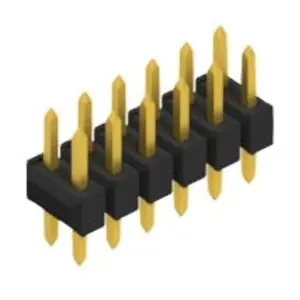 Stiftleiste, 12-polig, RM 2.54 mm, gerade, schwarz, 10054920 Sofort Bestellen